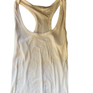 UNIVERSAL THREAD white racer back ribbed tank top Women S